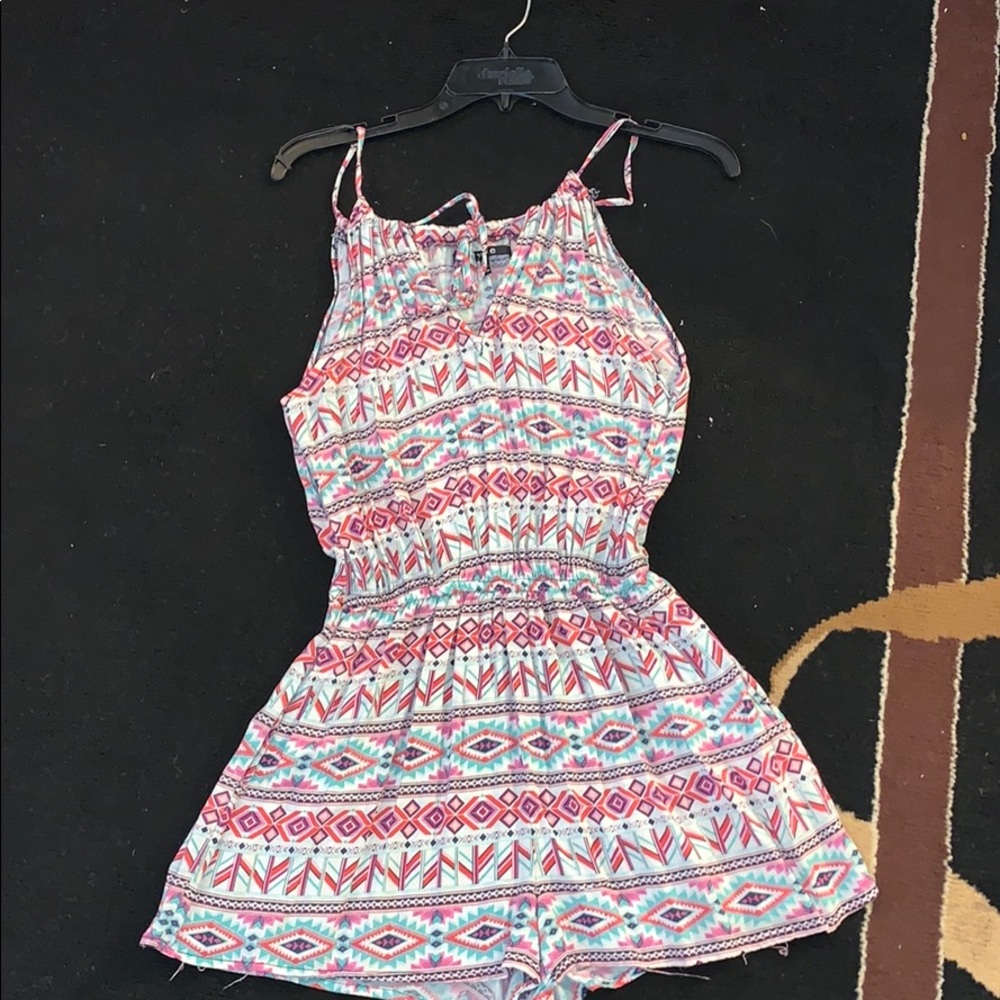 Printed romper